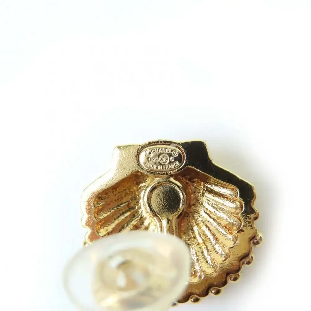 CHANEL Logo Earrings